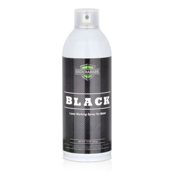 Enduramark Laser marking spray, can - BLACK