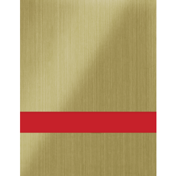 Gemini Laser XT, Geborsteld Oud Goud/Rood