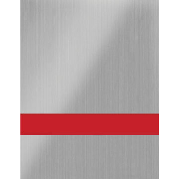 Gemini Laser XT, Geborsteld RVS/Rood