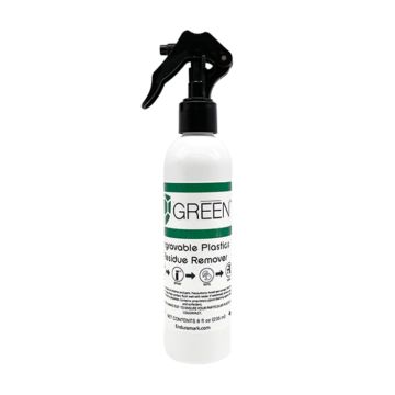 GREEN- ENGRAVABLE PLASTICS RESIDUE CLEANER